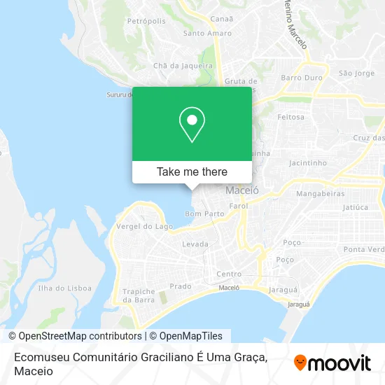Ecomuseu Comunitário Graciliano É Uma Graça map