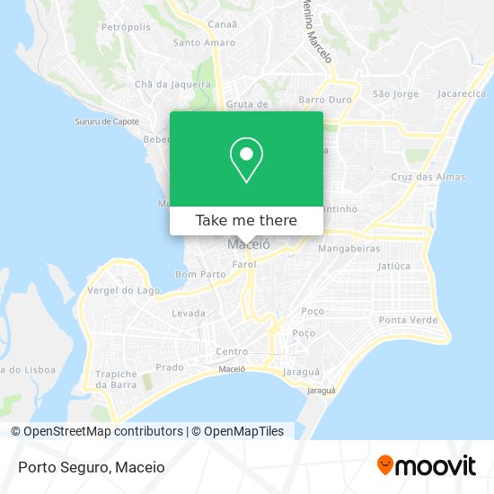 Mapa Porto Seguro