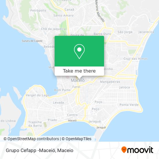 Grupo Cefapp -Maceió map