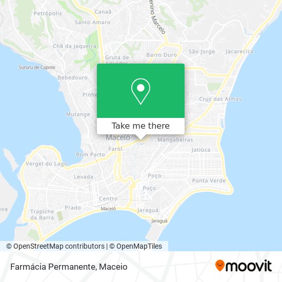 Farmácia Permanente map