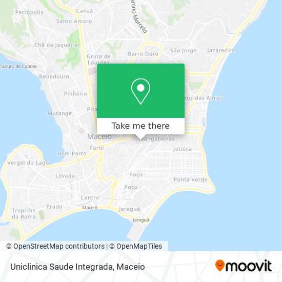 Mapa Uniclinica Saude Integrada