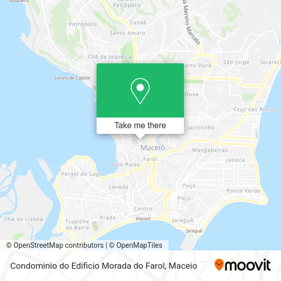 Condominio do Edificio Morada do Farol map