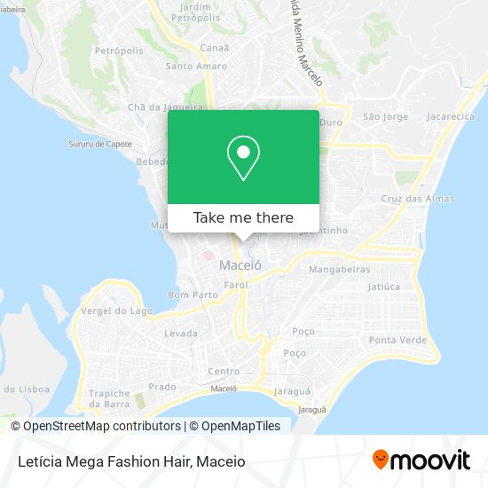 Letícia Mega Fashion Hair map