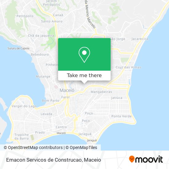 Emacon Servicos de Construcao map
