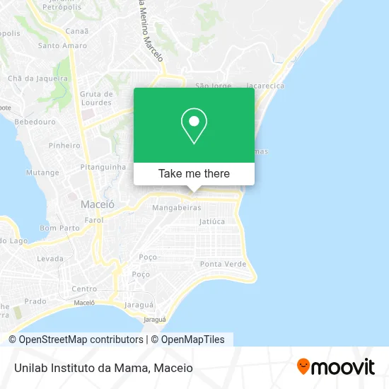 Unilab Instituto da Mama map