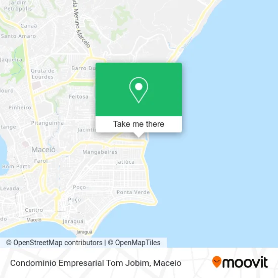 Condominio Empresarial Tom Jobim map
