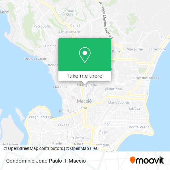 Condominio Joao Paulo II map