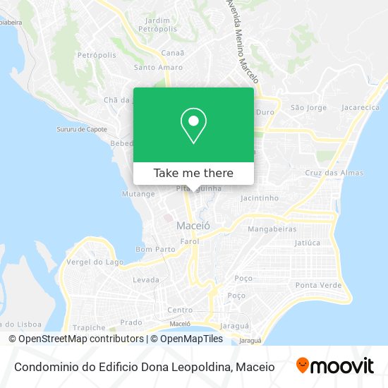 Condominio do Edificio Dona Leopoldina map