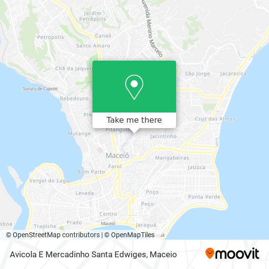 Avicola E Mercadinho Santa Edwiges map