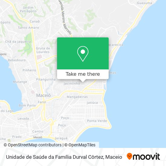 Unidade de Saúde da Família Durval Côrtez map
