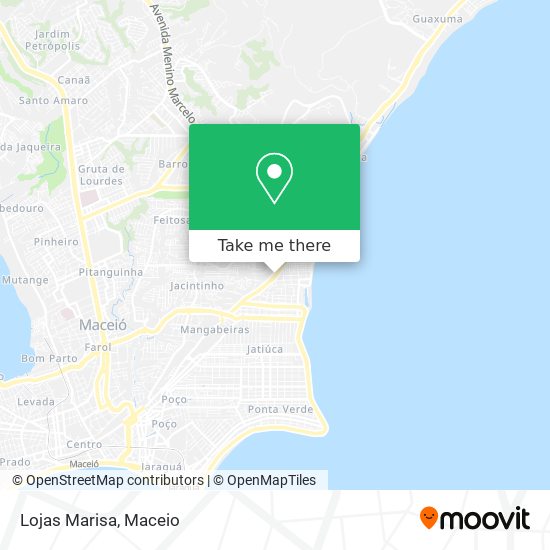 Lojas Marisa map