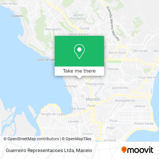 Guerreiro Representacoes Ltda map