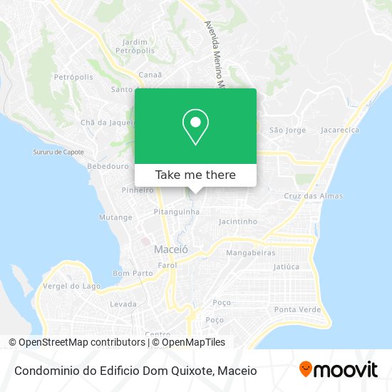 Condominio do Edificio Dom Quixote map