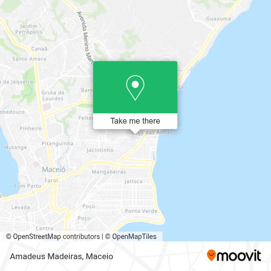 Amadeus Madeiras map