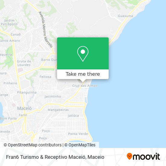 Fran6 Turismo & Receptivo Maceió map
