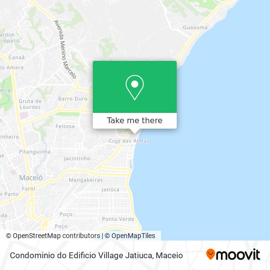 Mapa Condominio do Edificio Village Jatiuca