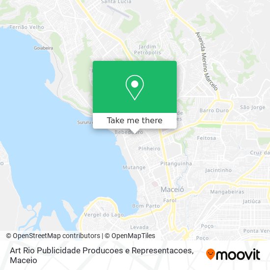 Art Rio Publicidade Producoes e Representacoes map