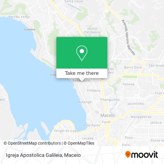 Igreja Apostolica Galileia map