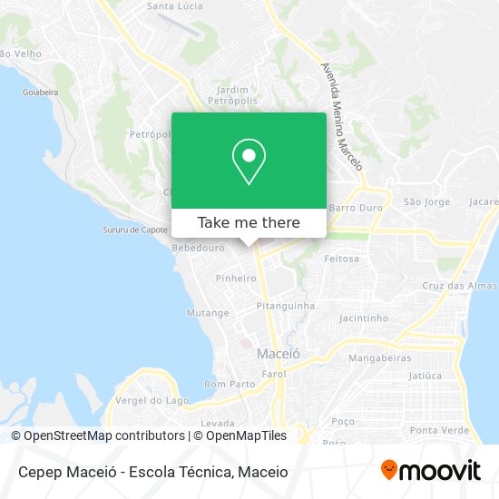 Cepep Maceió - Escola Técnica map