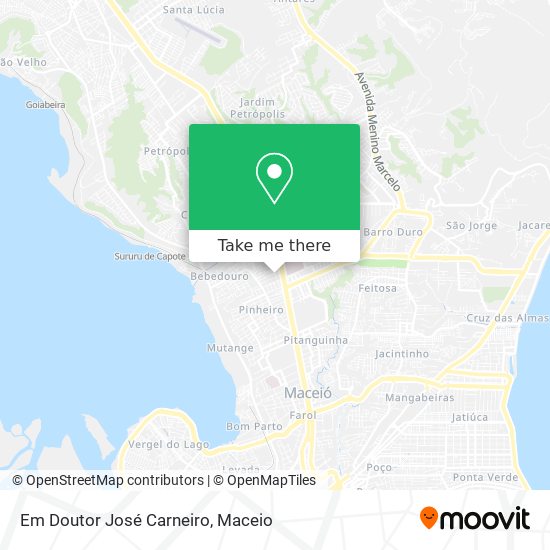 Em Doutor José Carneiro map