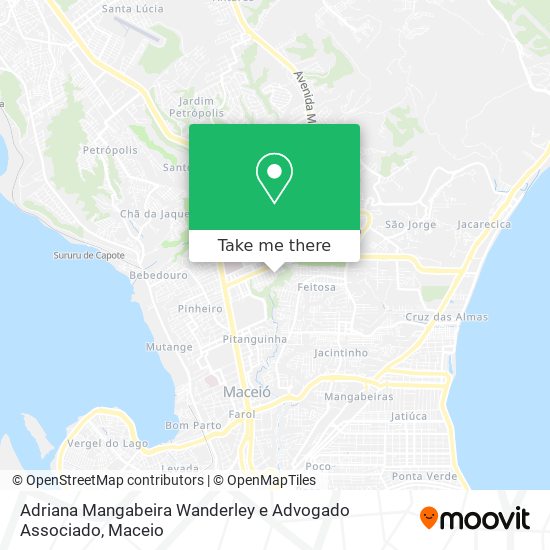Adriana Mangabeira Wanderley e Advogado Associado map