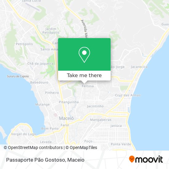 Passaporte Pão Gostoso map