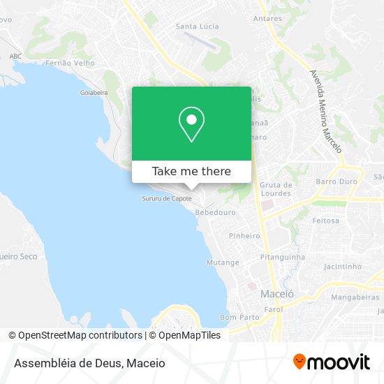 Assembléia de Deus map