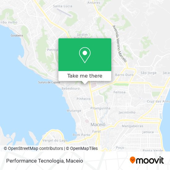 Performance Tecnologia map