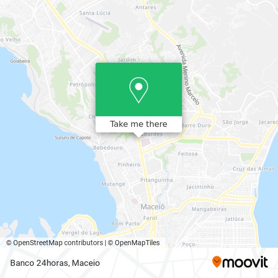 Banco 24horas map