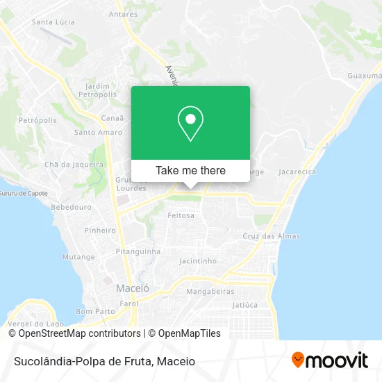 Sucolândia-Polpa de Fruta map