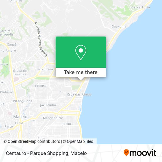 Centauro - Parque Shopping map