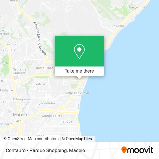Centauro - Parque Shopping map