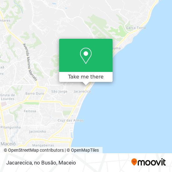 Jacarecica, no Busão map