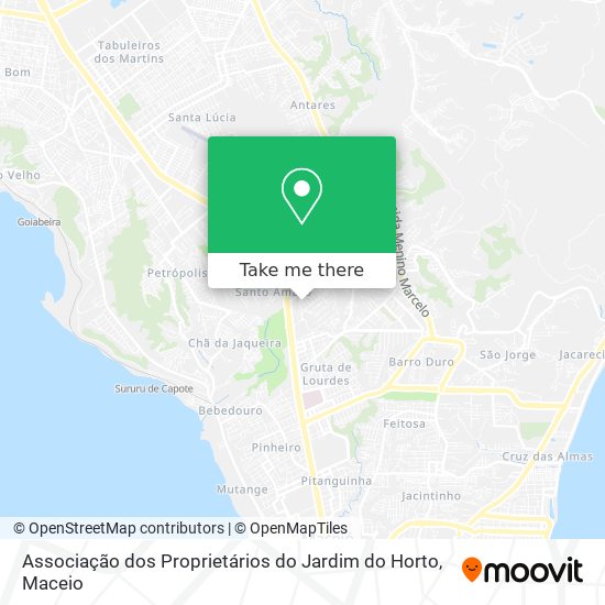 Associação dos Proprietários do Jardim do Horto map