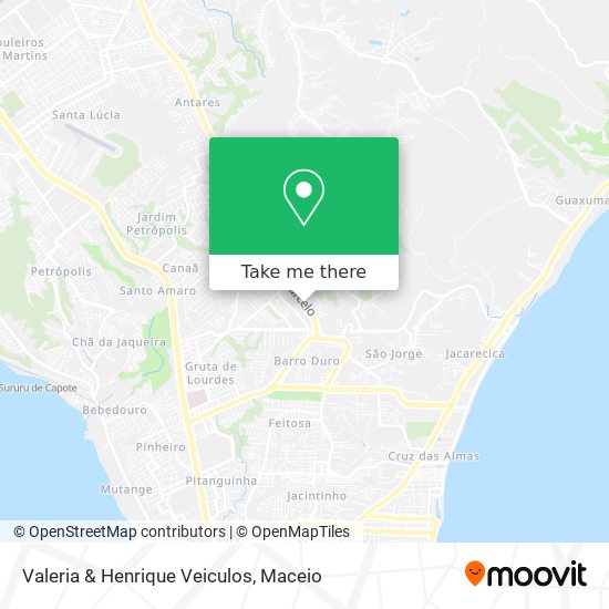 Mapa Valeria & Henrique Veiculos