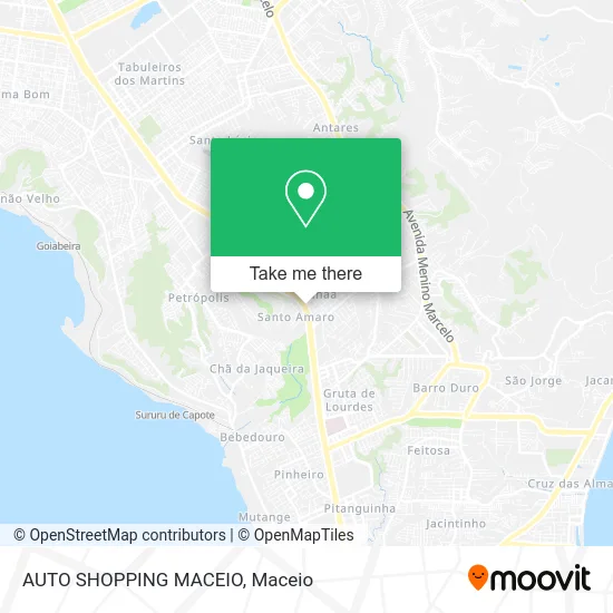 AUTO SHOPPING MACEIO map