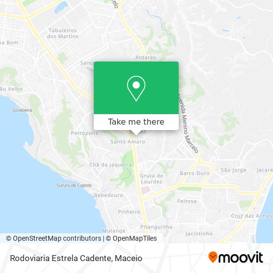 Rodoviaria Estrela Cadente map