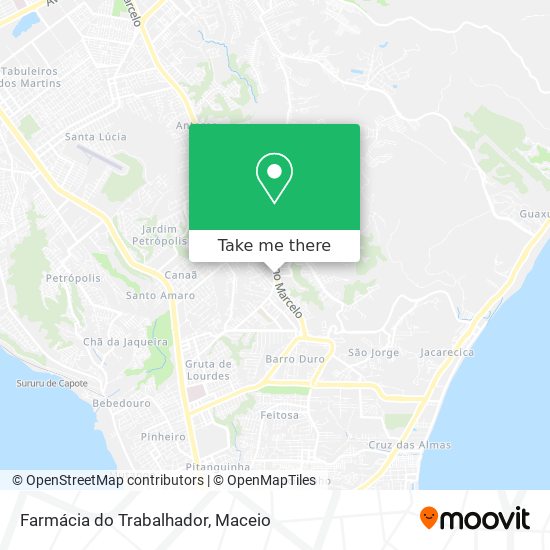 Farmácia do Trabalhador map