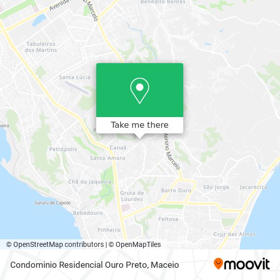 Condominio Residencial Ouro Preto map