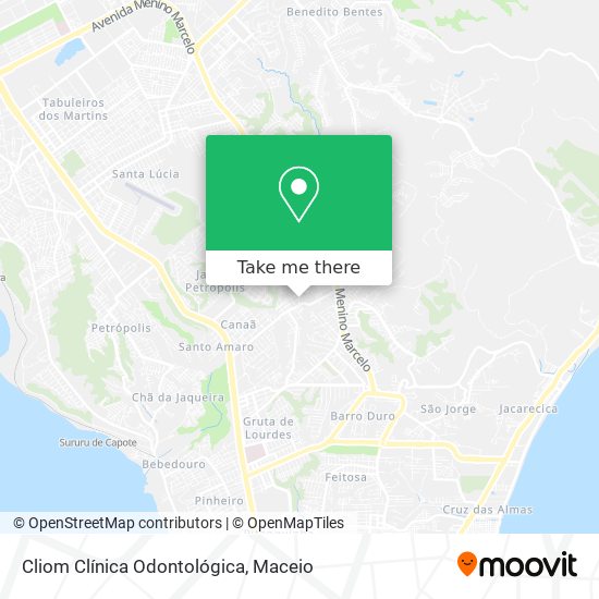 Cliom Clínica Odontológica map