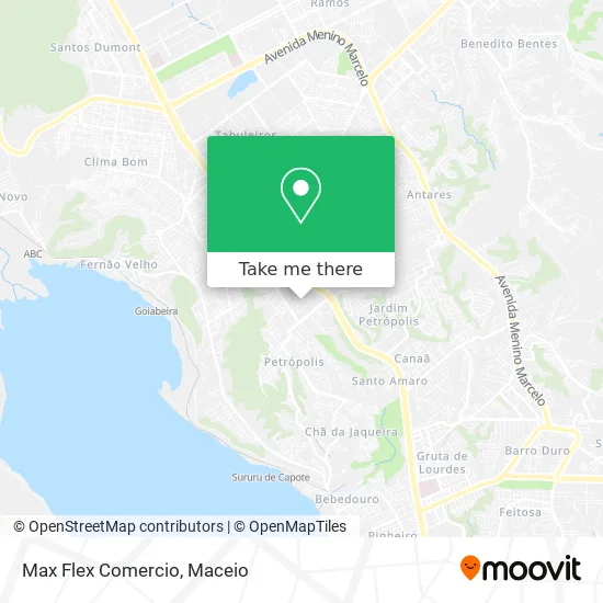 Max Flex Comercio map