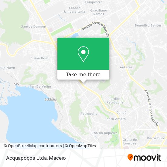 Mapa Acquapoços Ltda