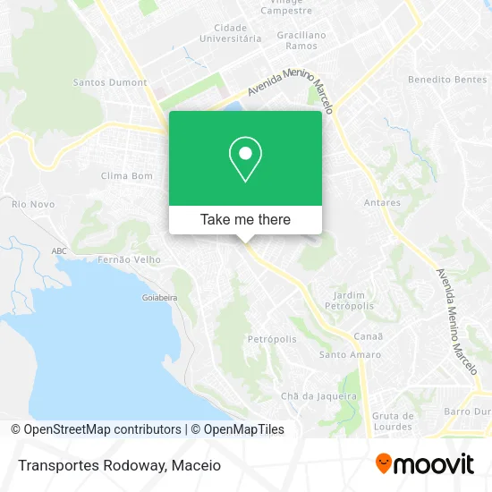 Transportes Rodoway map