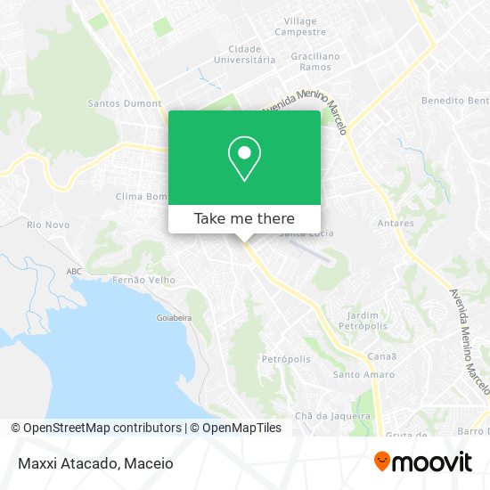 Mapa Maxxi Atacado