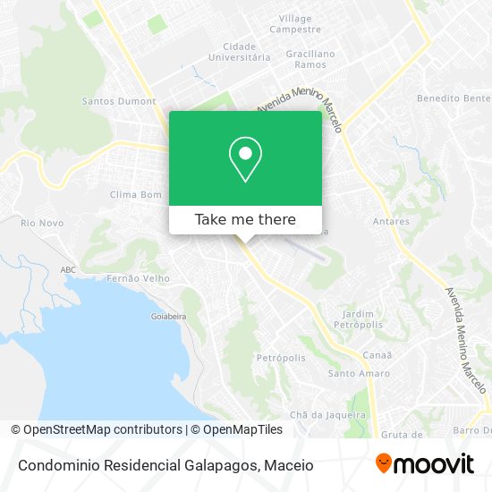 Condominio Residencial Galapagos map