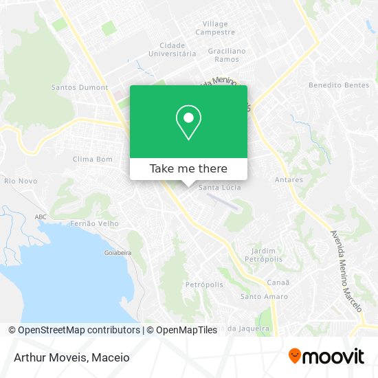 Arthur Moveis map