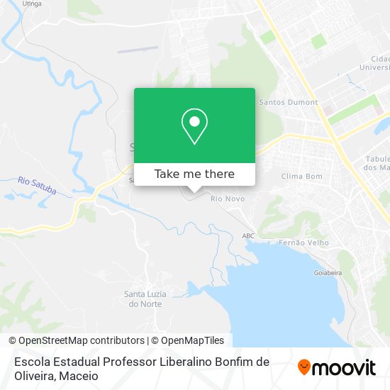 Escola Estadual Professor Liberalino Bonfim de Oliveira map