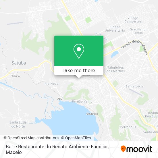 Bar e Restaurante do Renato Ambiente Familiar map