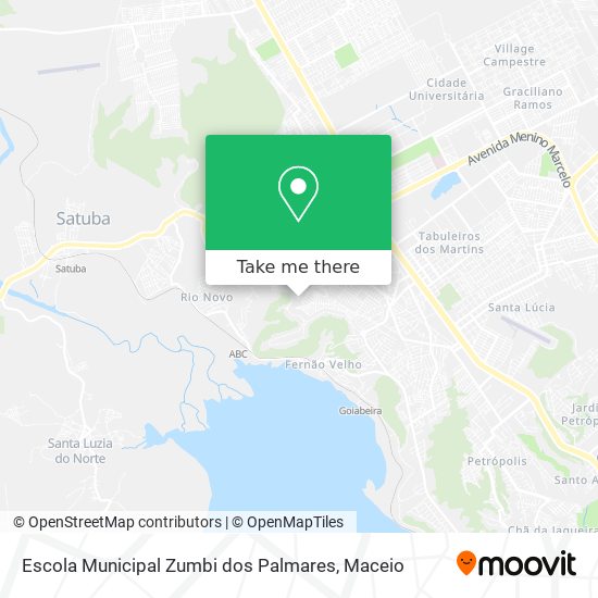 Escola Municipal Zumbi dos Palmares map