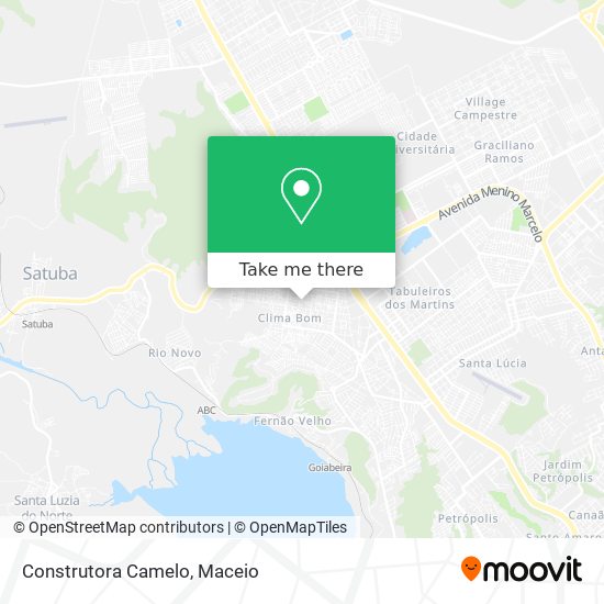 Construtora Camelo map